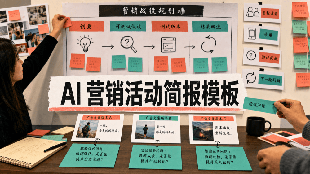 AI 营销活动简报模板宣传图