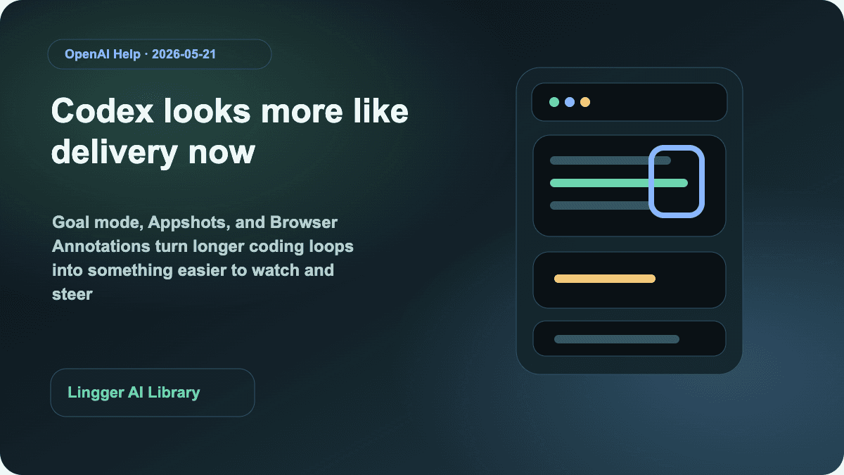 Codex Goal mode and browser-annotation update cover