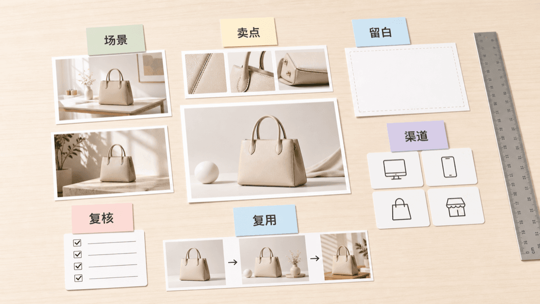 AI 电商图片创意素材台