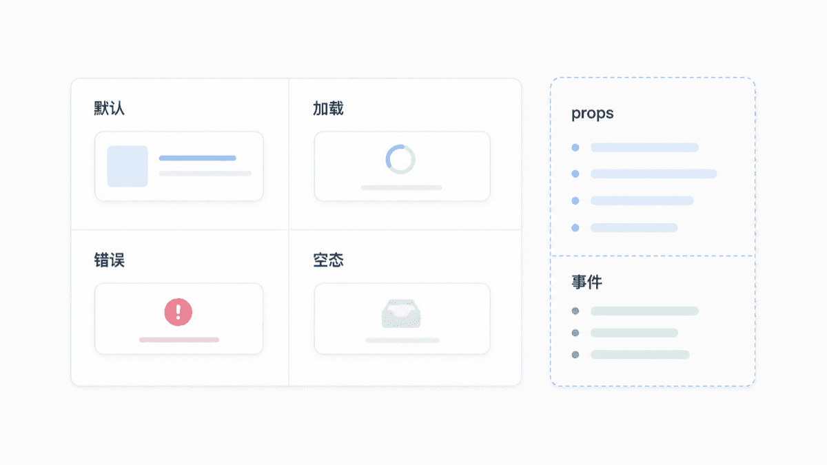 AI 前端组件规划技术流程图