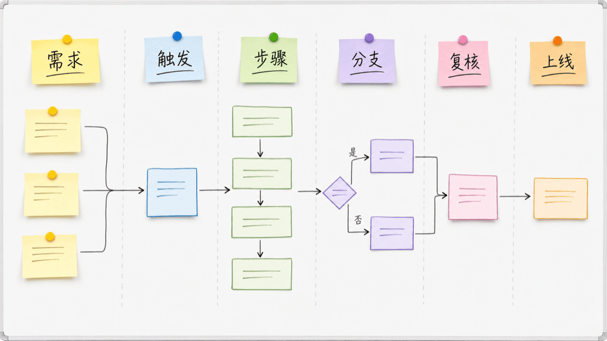 AI 无代码流程规划方法封面图