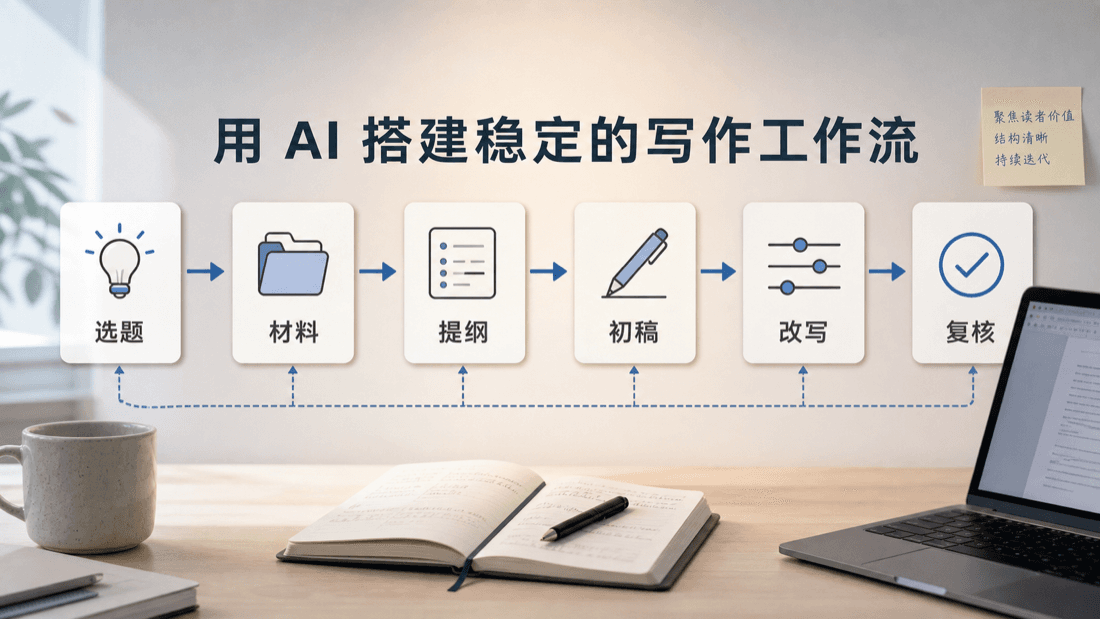 AI 写作工作流封面图